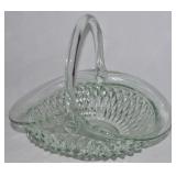 Vtg Indiana Tiara Light Aqua Diamondpoint Art