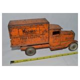 1930's Metalcraft Corp Pressed Steel Kroger Food