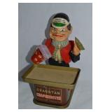 Vtg Cragstan Tin Battery Op Crapshooter Toy