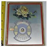 Vtg Adjustable Standing Desk Calendar in Box