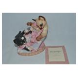 Vtg Franklin Mint Porcelain Gail Ferretti Scamps