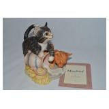 Vtg Franklin Mint Porcelain Gail Ferretti Mischief