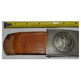 Cold War-era West German Army Belt Buckle & Tab