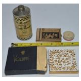 Vtg Lot w/ Volupte Compact, Marvelous Rouge +