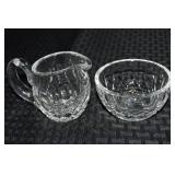 Waterford Crystal Lismore Mini Creamer & Sugar