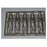 Antique Cast Chocolate Mold 7.75"w No 1448