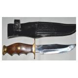 Pakistan Stainless Hunter Bowie-style Knife w/5.75