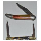 (2) Small Vintage Pocket Knives - Both w/ Wear