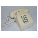 Vintage ITT White Touch Tone Telephone