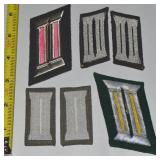 WWII-era & Newer German Army Officer Collar Tabs