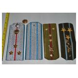 (4) Soviet-era USSR Russia Shoulder Boards +