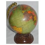 Vintage Replogle Electric Spinning World Globe