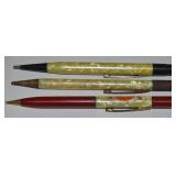 (3) Vintage Mechanical Pencils w/Finline ISU +