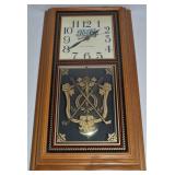 Vtg Pepsi Cola Quartz Pendulum Golf Themed Wall