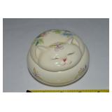 Vtg Takahashi San Francisco Porcelain Cat Trinket