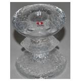 Vtg Iittala Finland Festivo 1 Ring Candle Holder