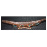 Vtg Kiana of Alaska Carved & Painted Folk Art