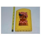 Vintage Black Americana Mammy Wooden Wall