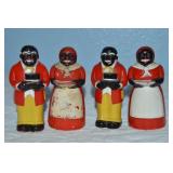 (2) F&F Mold & Die Aunt Jemima & Uncle Mose 3.5'