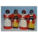 (2) F&F Mold & Die Aunt Jemima & Uncle Mose 3.5'