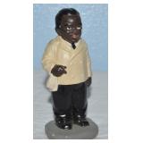 Vtg Germany Chalkware Black Americana Waiter
