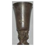 Vtg Reed & Barton SP Shot Glass w/ Winking Devil