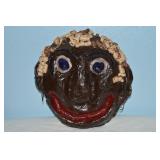 Vintage Handmade Paper Mache Black Americana