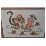1960's Sambo's Restaurant Framed Wall Art Print