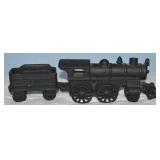 Vintage Cast Iron No 50 Train Engine & Tender