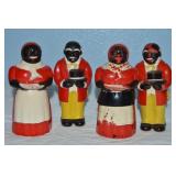 (2) F&F Mold & Die Aunt Jemima & Uncle Mose 5'