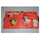 (2) Vtg 45RPM Vinyl Record Albums Little Brave