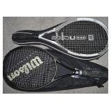 (2) Wilson Tennis Rackets w/ Cases: Profile 2.7si