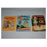(3) Wizard of Oz Books: 1939 Little Dorothy & Toto
