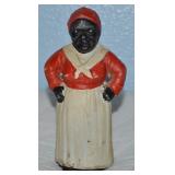 Vintage Cast Iron Black Americana Aunt Jemima