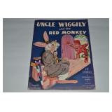 1943 Uncle Wiggly & The Red Monkey Garis Book