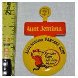 Vintage Aunt Jemima Pancake Club Lapel Pin