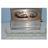 (3) Vintage Spice Rack Holders w/ Aluminum +