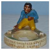 1954 Plastic Art Co Old Dice Shooters... Ashtray