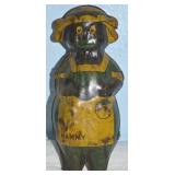 Antique Tin Litho Mammy Aunt Jemima Toy w/