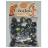 Vintage USA Little Black Sambo Sealed Marbles