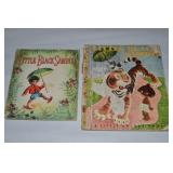 (2) Little Black Sambo Books: Little Golden is