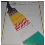 2002 Tour de France AC Editions Paintbrush Poster