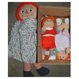 (2) Vtg Cabbage Patch Kids CPK Redhead Dolls +