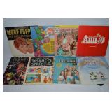 (8) Vtg Vinyl Record Albums: Children's Annie,