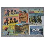 (8) Vtg/Antique Black Americana Post Cards