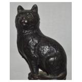 Antique Arcade Mfg Cast Iron Seated Cat Still Bank