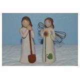 (2) Willow Tree Angels: Summer & the Garden