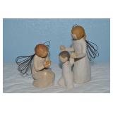 (2) Willow Tree Angels: Guardian & Miracles