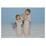 (2) Willow Tree Angels: Sign for Love & Love You