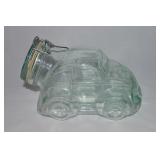 Vtg Hermetic Italy Glass Volkswagon Beetle Bug